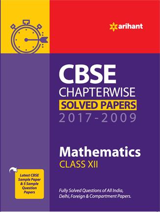 Arihant CBSE Chapterwise Mathematics Class XII